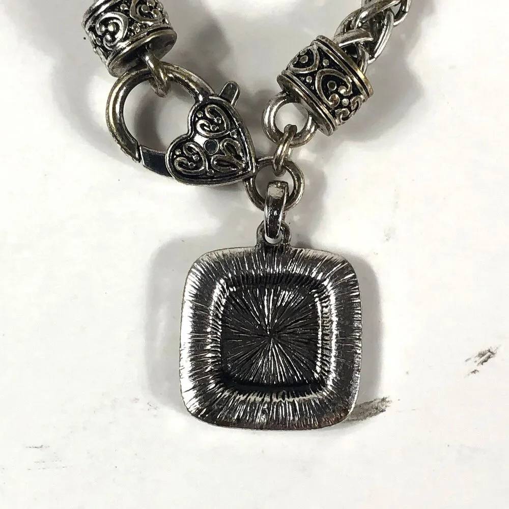 University of Alabama Silver Tone Bracelet 7.75
